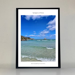 Spiaggia La Pelosa/ Stintino Beach/ Sardinia Beach/ Sardinia Coast/ Italian Coast/ Italian Island