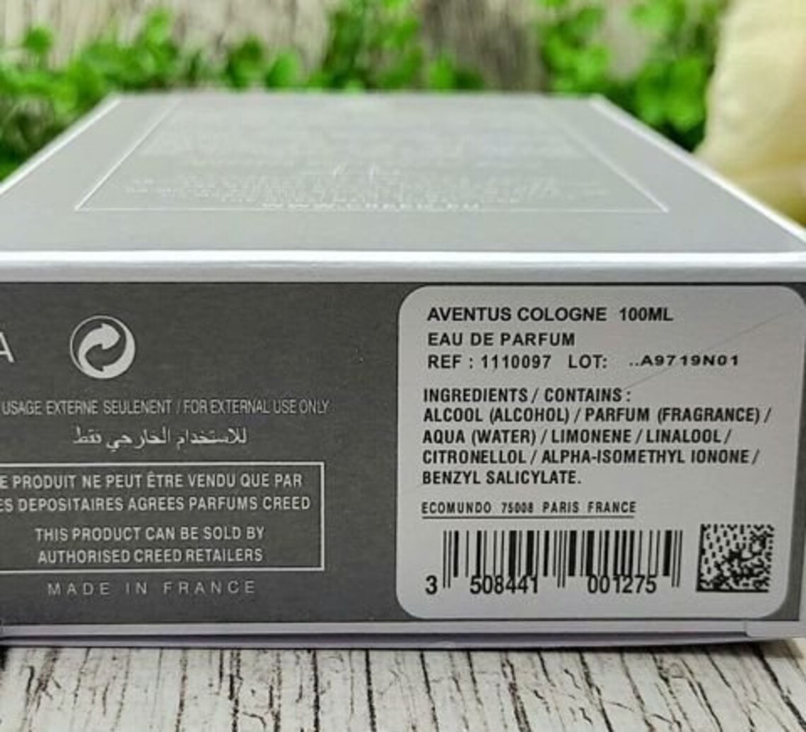 Aventus Cologne Creed 100ml 3.3 Fl.oz Etsy