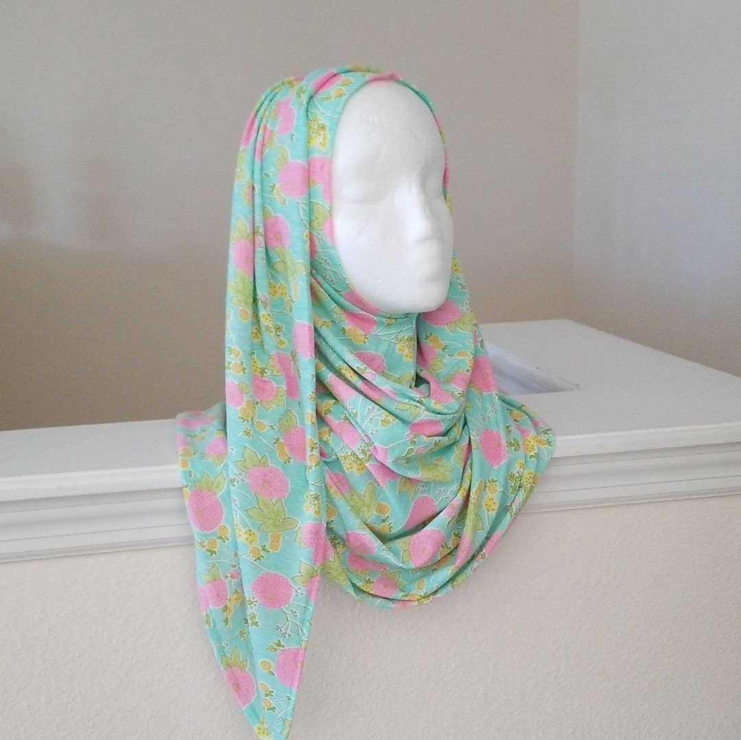 Instant Hijab Instant Jersey Hijab Jersey Hijab Headpiece Slip On