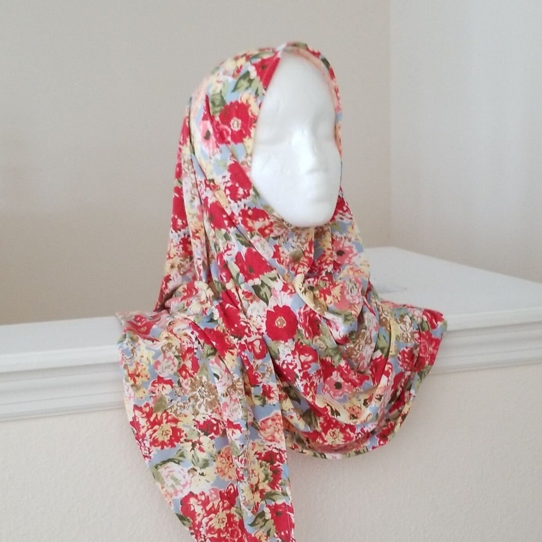 Instant Hijab Instant Jersey Hijab Jersey Hijab Headpiece Slip On