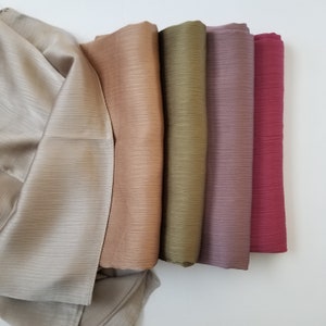 Satin Crinkle Hijab, Crinkle satin finish hijabs, muslim scarf, shawl, textured hijab