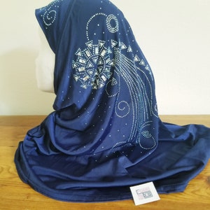 Womens hijab, ladies embellished 1 piece amira
