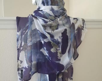 Print Modal Hijab, Printed Hijab, Modal Prints