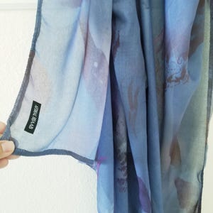 Abstract Print Modal Hijab, Printed Hijab, Modal Prints