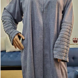 Women&#39;s Embroidered Abaya, Long dress, Abaya hijab