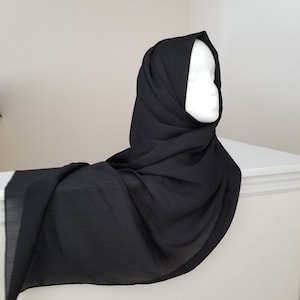 Crinkle Hijab, Crinkle satin finish hijabs with texture, muslim scarf, shawl, textured hijab