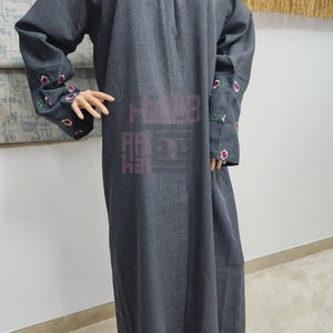 Women&#39;s Embroidered Abaya, Long dress, Abaya hijab