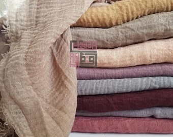 Premium bomullskrinklad hijab, maxi bomullshuvudduk, sjal, sjal för kvinnor, eid-present, enkel bomulls hijab, skrynklad hijab, premiumbomull