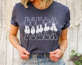 Doula Shirt, Midwifery, Birth Worker, Certified Doula Shirt Registered Doula Shirt Newborn Specialist, Doula Prenatal, Midwife Student RZ350