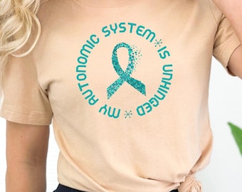 My Autonomic System Is Unhinged Shirt, Dysautonomia Shirt, POTS Tee, Geschenk für das Bewusstsein für chronische Krankheiten, RZ724