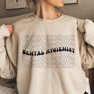 Dental Hygienist Sweatshirt, Zahnhygiene Geschenk Schule, Dh Oral Zahnarzthelfer Sweatshirt, Rdh Geschenke, Zahnarzthelferin, RZ322