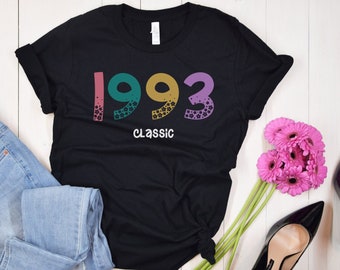 30 Geburtstag Shirt, klassisches 1993 Shirt, 30 Geburtstag Shirt, 30 Geburtstag Geschenk für Männer, 30 Geburtstag Geschenk für Frauen, RZ388