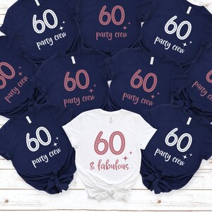 60 And Fabulous Shirt, 60 Years Shirt, 60th Birthday Shirt, Birthday Shirt, Birthday Trip Shirt, Birthday Gift, Hello 60 Heart Shirt, RZ177