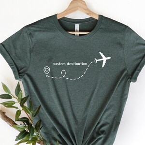 Custom Location Girls Trip Shirt, Family Travel Matching Shirt Girls Trip Shirt, Flight Buddies Shirt, Vacation Shirt, Travel Gift, RZ480