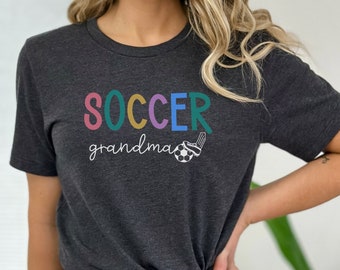 Soccer Grandma Shirt, Soccer Shirt, Soccer Grandma Tshirt, Soccer Grandma T Shirt, Soccer Gift, Soccer Grandma T-Shirt Game Day, RZ488