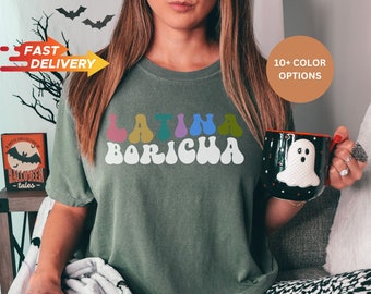 Boricua Latina Shirt, Retro Shirt, puertoricaner Shirt, puertoricaner Shirt, Boricua Af, Frau Boricua, Wepa Mujer Latina Spanisch Mexikaner,RZ374