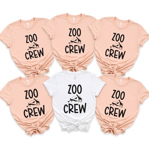 Zoo Crew Shirt, Zoo Trip Shirt, Family Matching Shirts, Wild Life Shirt, Family Zoo Tee, Animal Keeper, School Zoo Crew Shirt, RZ481