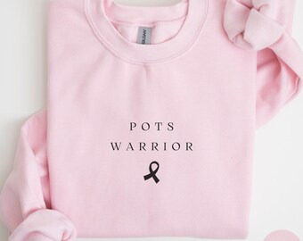 POTS Awareness Shirt, posturales Orthostatisches Tachykardiesyndrom, POTS Krieger Shirt, Unterstützung bei chronischen Krankheiten, Dysautonomia Awareness, RZ849