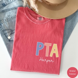 Custom PTA Shirt, Parent Teacher Organization Association Shirt, Custom PTO Shirt, Gift For School Crew, School Volunteer Shirt, T260