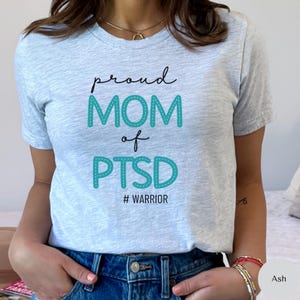 PTSD Awareness Shirt, PTSD Survivor Gifts, Warrior T Shirt, Post-Traumatic Stress Disorder, Mental Health Shirt, Anxiety Support Shırt RZ729