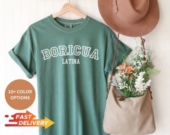 Boricua Shirt, Boricua AF, Puerto Rico, Poderosa Shirt, Boricua Geschenk, Latina Feministin, Wepa Shirt, puertoricanisch, RZ375