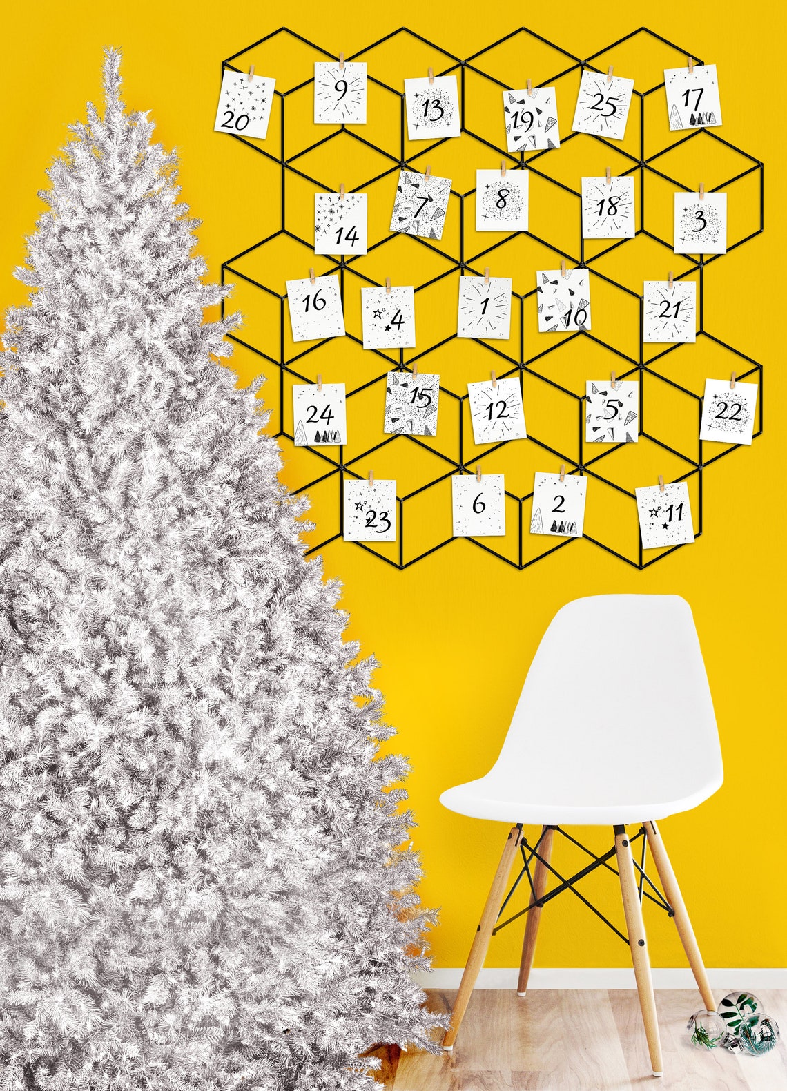 Printable Advent Calendar Family Activities Countdown to Etsy