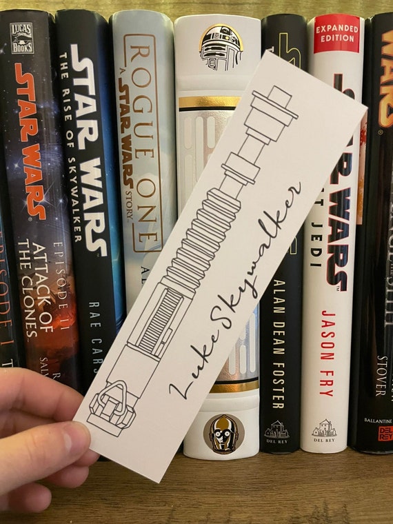 Printable Light Saber Bookmarks