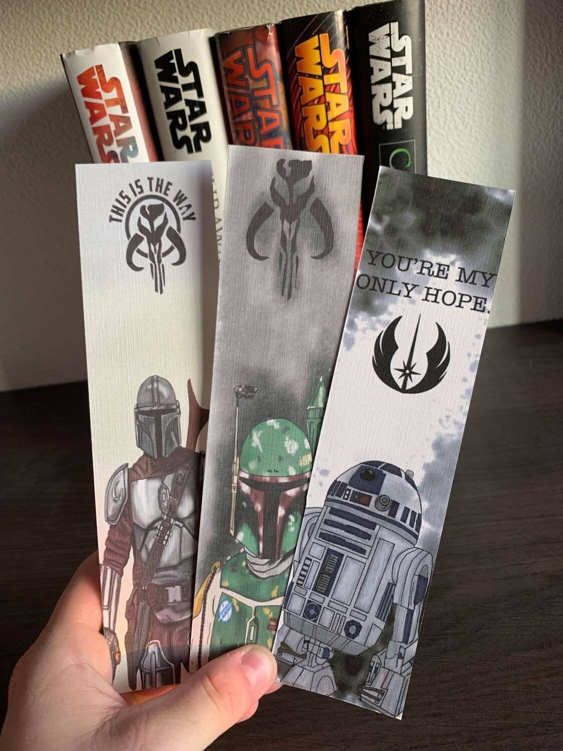 Star Wars Bookmarks Etsy