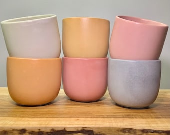 Concrete Planter | Minimalist Concrete Plant Pot | Boho Planter with Drainage | Modern Indoor Planter | Succulent Planter | Flower Pot