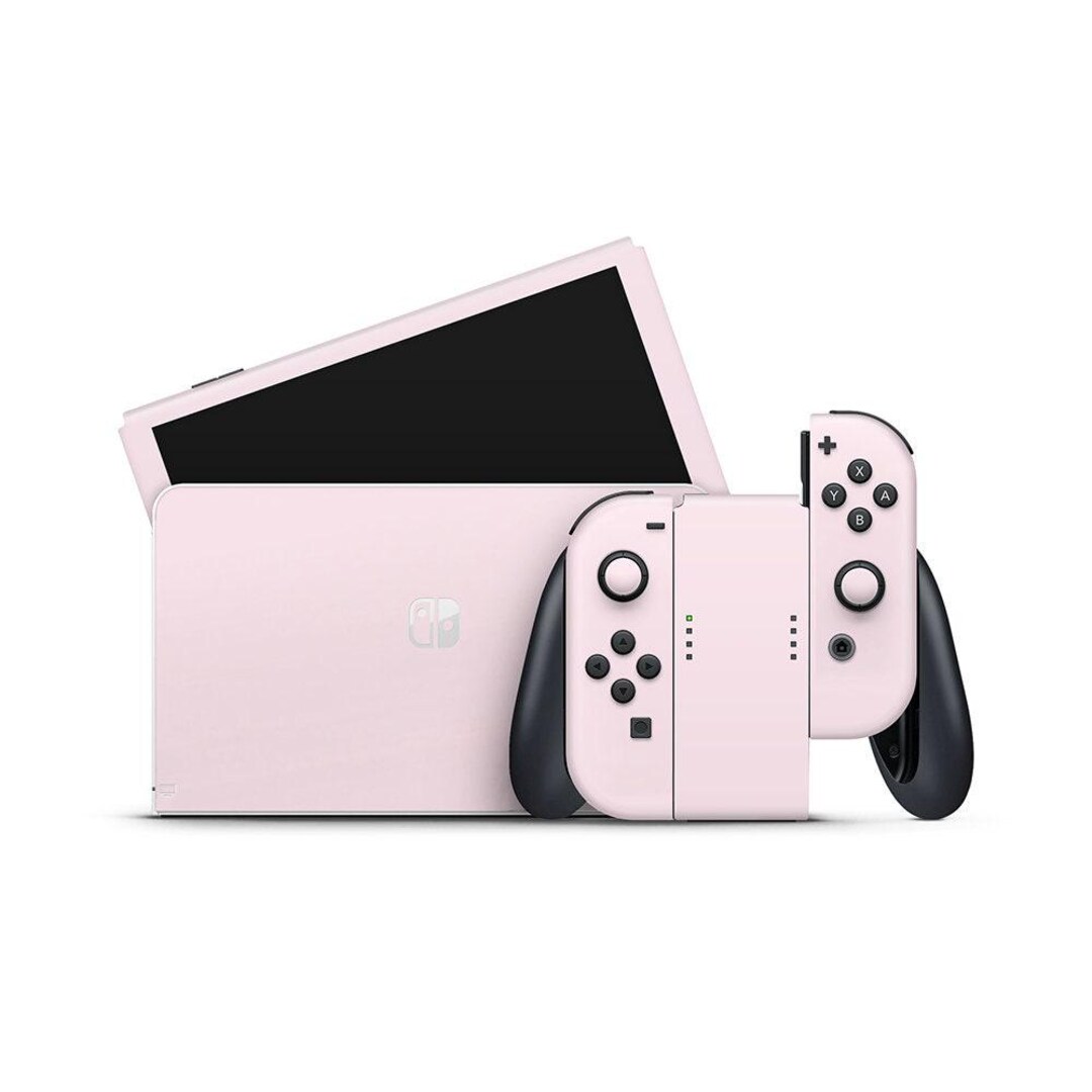 Baby Pink Nintendo Switch OLED Decal Skin - Etsy