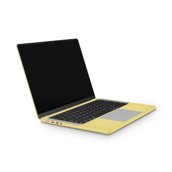 Mustard Yellow Apple MacBook Skin Etsy Canada
