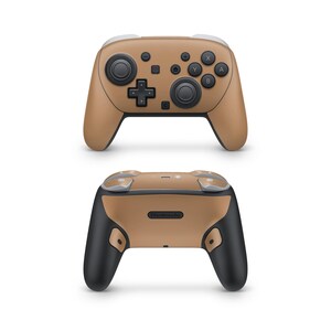Milk Chocolate Nintendo Switch Pro Controller Decal Skins