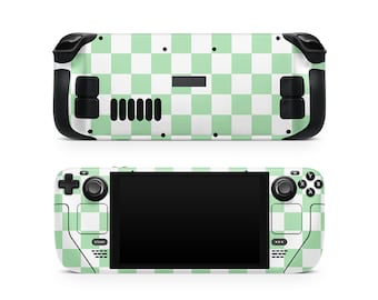Matcha Checkered Steam Deck LCD / OLED Skin