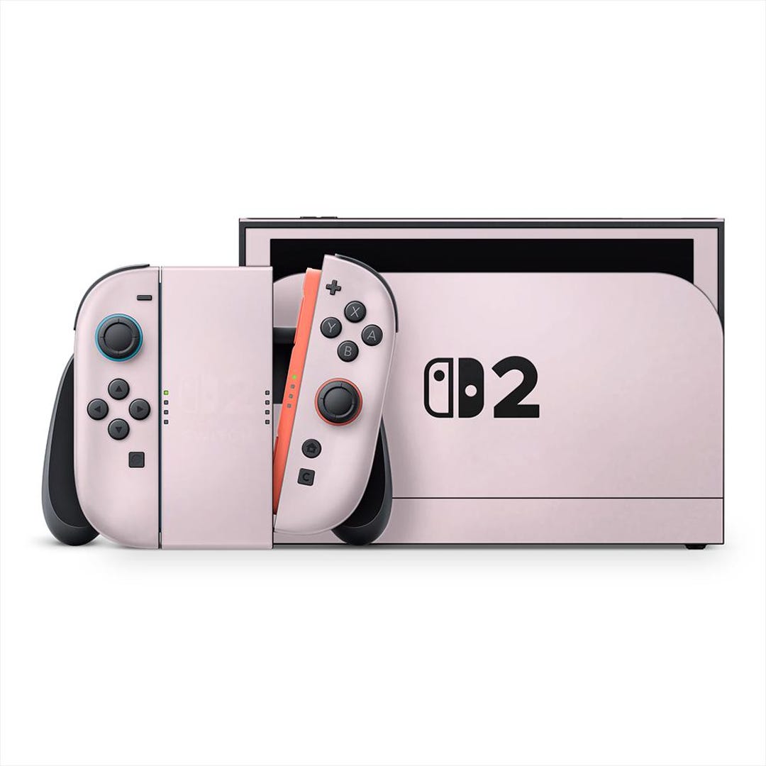 Buy Baby Pink Nintendo Switch Skin Online in India