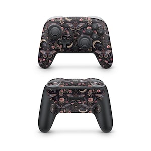 Boho Botanical Nintendo Switch Pro Controller Decal Skins