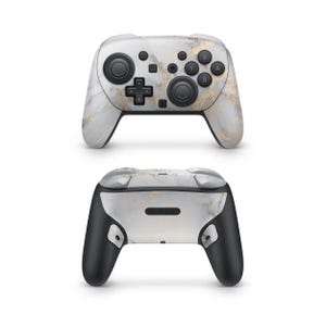 Modern Marble Nintendo Switch Pro Controller Decal Skins Switch 2 Pro