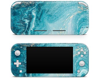 Aqua Beach Nintendo Switch Lite Skin