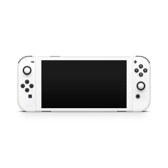 Crisp White Nintendo Switch OLED Decal Skin - Etsy