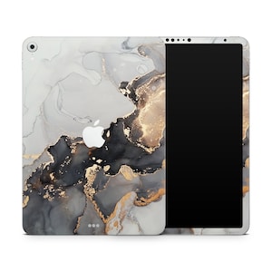 Czarny marmur Apple iPad Pro 11&quot; i 12,9&quot; Skórka