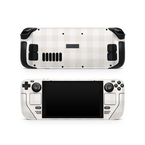 Beżowa lniana powłoka Steam Deck LCD / OLED