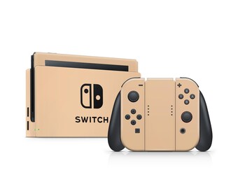 Creme Orange Nintendo Switch Decal Skin