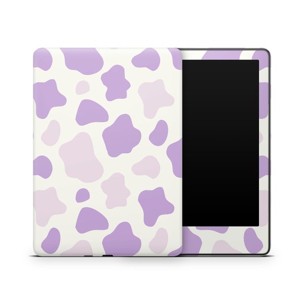 Lavender Moo Moo Amazon Kindle Skins (vinyl decal, not a case)