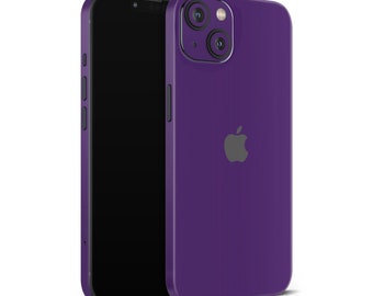 Apple púrpura profundo Vinilos para iPhone