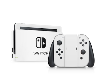 Crisp White Nintendo Switch Decal Skin - Etsy