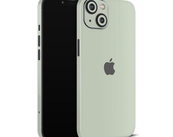 Sage Green Apple iPhone Skins