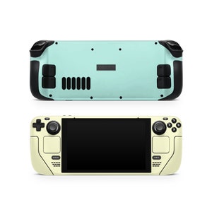 Żółta Mięta Retro Pastele Steam Deck LCD / OLED Skin