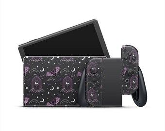 Vinilo adhesivo Violet Night para Nintendo Switch OLED