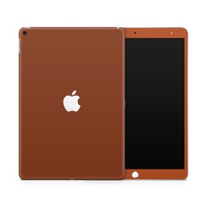 Burnt Orange Apple iPad Air Skin