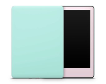 Pink Mint Retro Pastels Amazon Kindle Skins (vinyl decal, not a case)