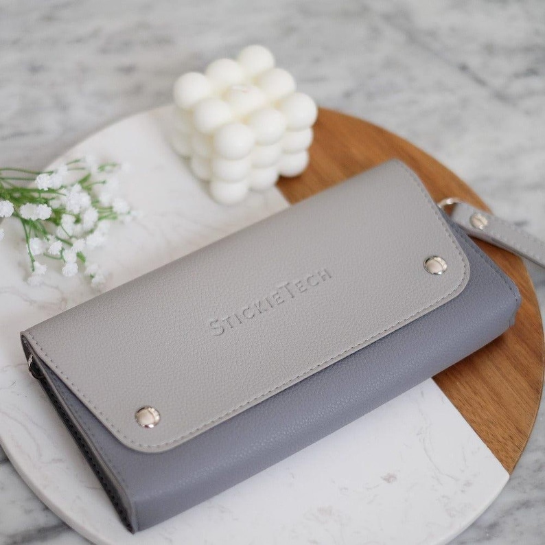 Travel Pouches For Nintendo Switch 2| Switch OLED | Switch Case | Multiple Colors & Sizes Available Ash Grey